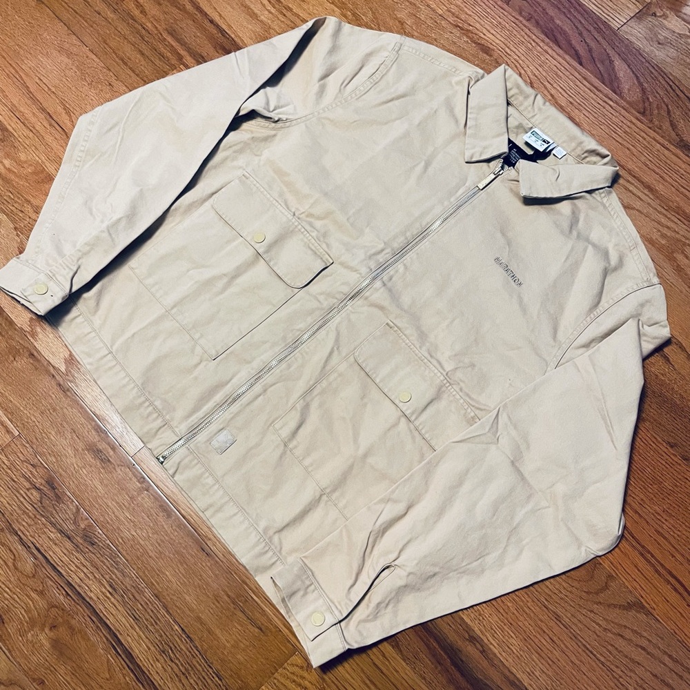 Puma x TMC Hussle Jacket "Taupe" Size Medium Nipsey Hustle
